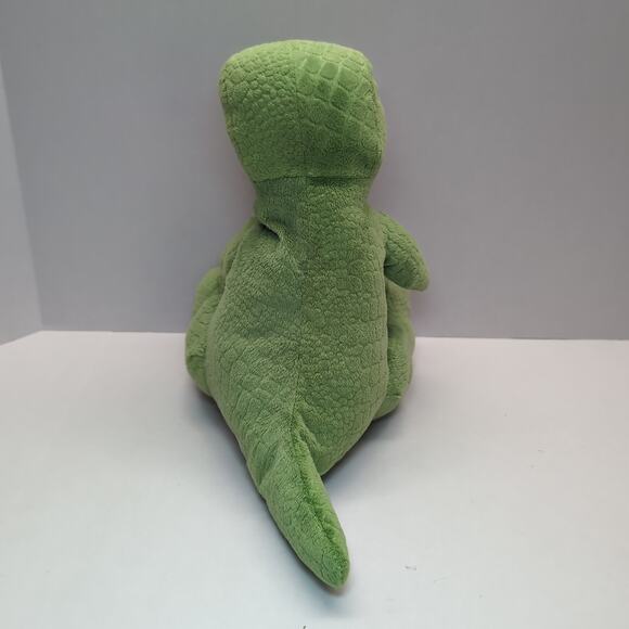 Kohls Cares Green T Rex Dinosaur Plush Tyrannosaurus Dino Stuffed Animal 12” - Picture 4 of 9